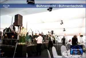 Zeltverleih + Veranstaltungstechnik in Oberbayern, Niederbayern, Oberpfalz, Schwaben und Allgäu