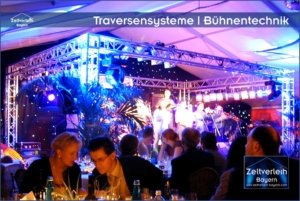 Zeltverleih + Veranstaltungstechnik in Oberbayern, Niederbayern, Oberpfalz, Schwaben und Allgäu