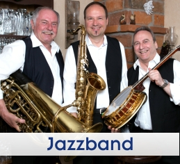 Die Jazz-Band in München, Augsburg, Ingolstadt, Nürnberg, Regensburg, Straubing, Passau, Salzburg, Zürich