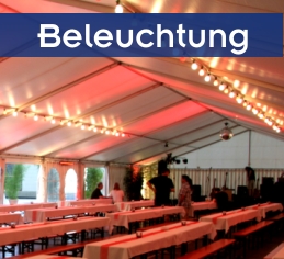 Eventausstattung Oberbayern, Niederbayern, Schwaben, Oberpfalz und Franken