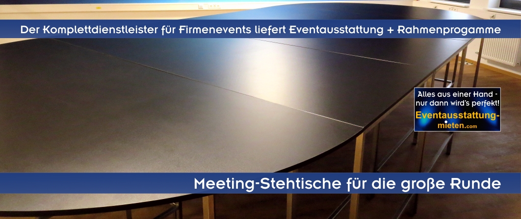 Eventausstattung Oberbayern, Niederbayern, Schwaben, Oberpfalz und Franken