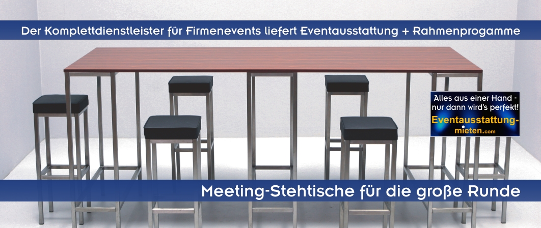 Eventausstattung Oberbayern, Niederbayern, Schwaben, Oberpfalz und Franken
