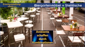 Eventausstattung Oberbayern, Niederbayern, Schwaben, Oberpfalz und Franken