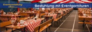 Eventausstattung Oberbayern, Niederbayern, Schwaben, Oberpfalz und Franken
