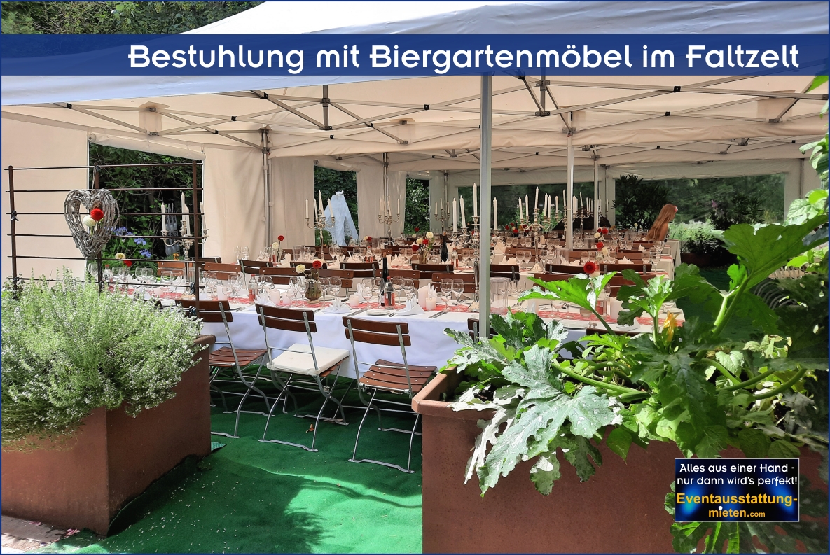 Eventausstattung Oberbayern, Niederbayern, Schwaben, Oberpfalz und Franken