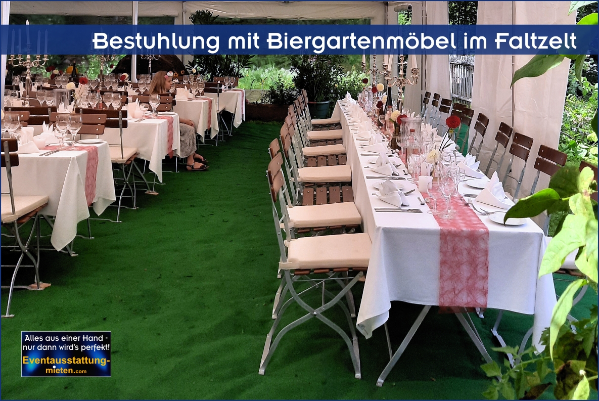 Eventausstattung Oberbayern, Niederbayern, Schwaben, Oberpfalz und Franken