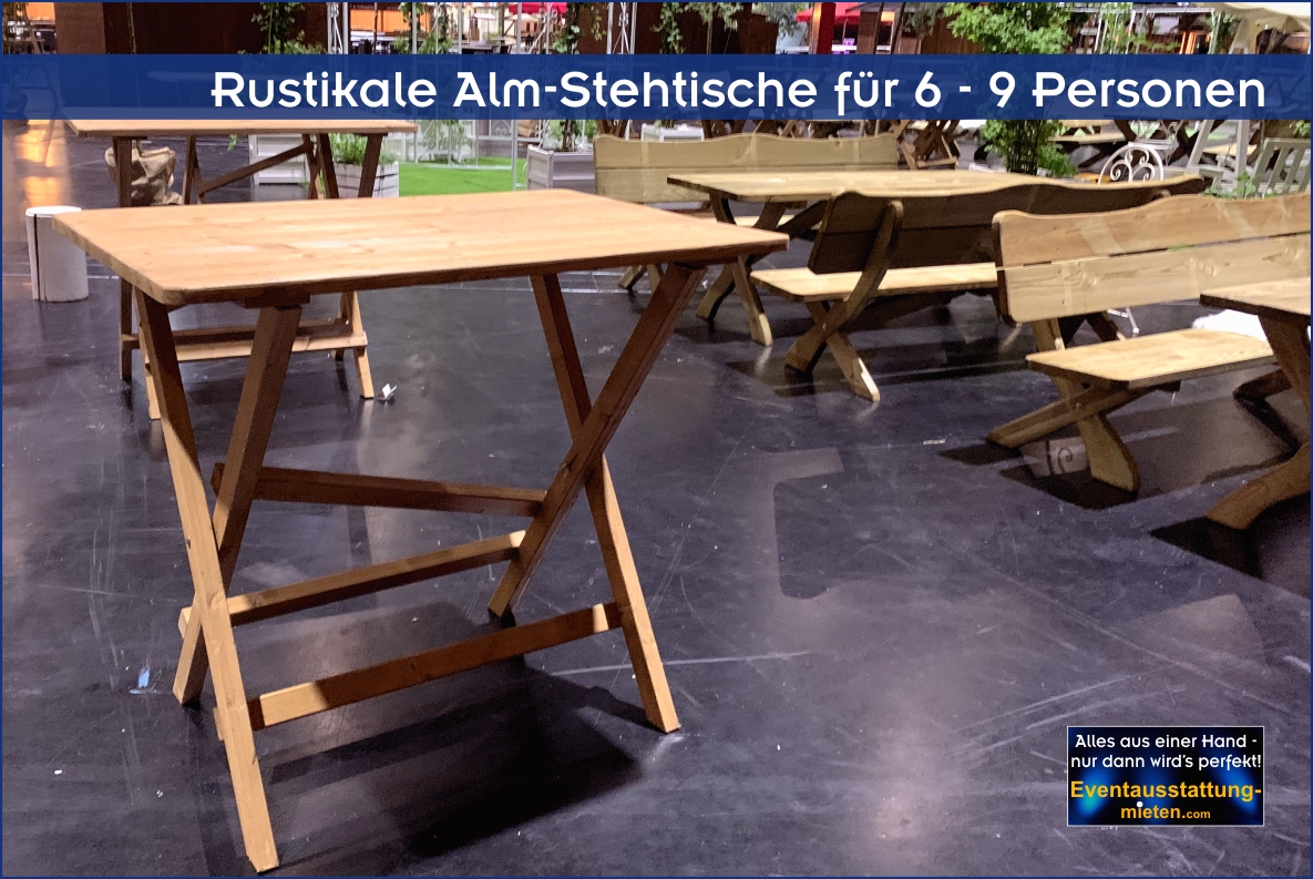 Eventausstattung Oberbayern, Niederbayern, Schwaben, Oberpfalz und Franken