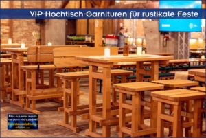 Eventausstattung Oberbayern, Niederbayern, Schwaben, Oberpfalz und Franken