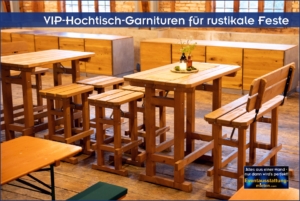 Eventausstattung Oberbayern, Niederbayern, Schwaben, Oberpfalz und Franken