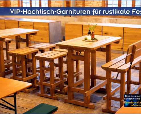 Eventausstattung Oberbayern, Niederbayern, Schwaben, Oberpfalz und Franken